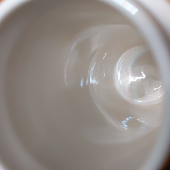 White and Blue ceramic thermos - Picture 2 of 4